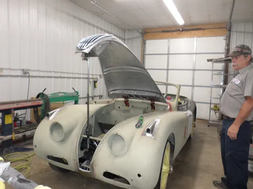 1955 Jaguar XK140MC