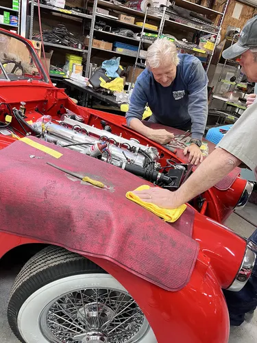 1955 Jaguar XK140MC